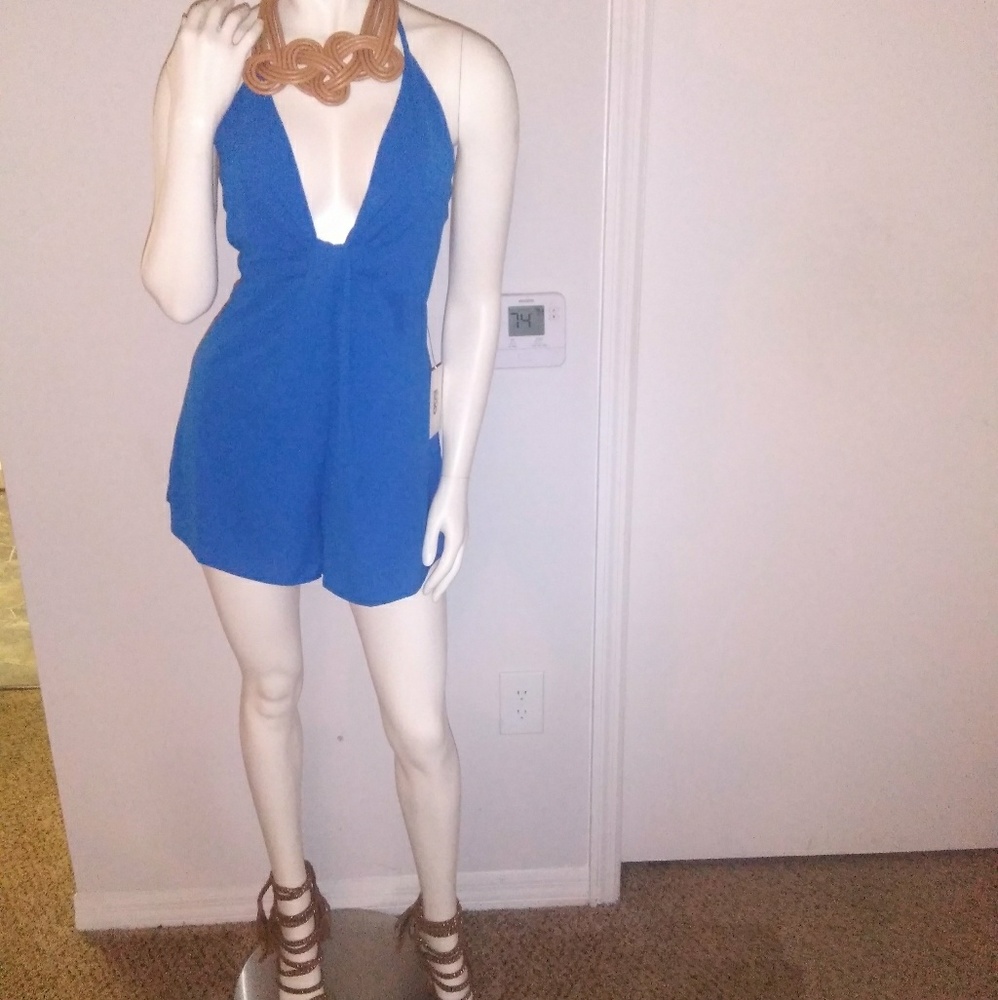 Plunging Romper
